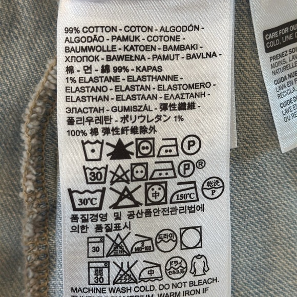 Levi's Light Wash Michigan Denim Jacket with Hoodie Size Large - Picture 6 of 8
